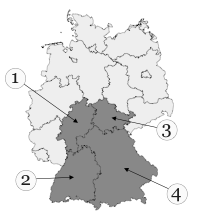 Abbildung zu Frage 8: Bild 1 bis 4