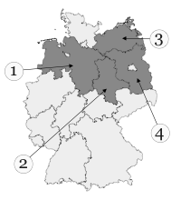 Abbildung zu Frage 8: Bild 1 bis 4