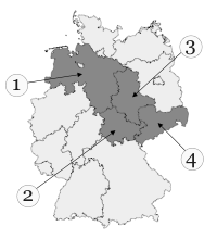 Abbildung zu Frage 8: Bild 1 bis 4