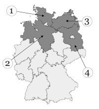 Abbildung zu Frage 8: Bild 1 bis 4